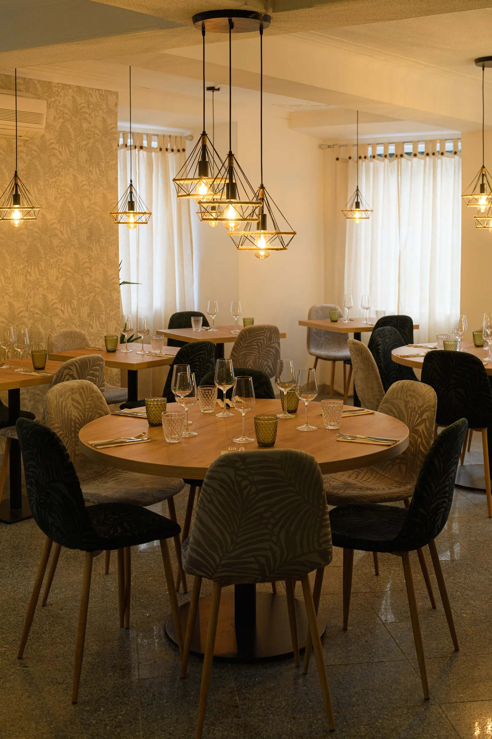 Sala de restaurante do Grupo Vintage
